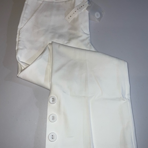 Trina Turk NWT Ore Cropped Boot-Cut Pants Size 10 - Picture 16 of 16